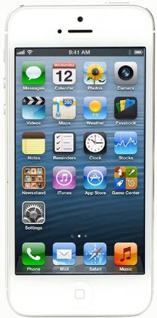 Смартфон Apple iPhone 5 32Gb White & Silver - Видное