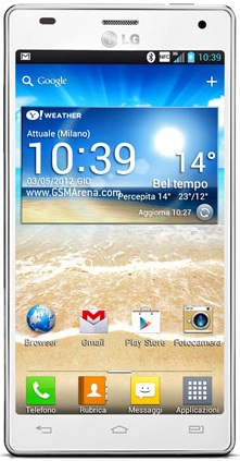 Смартфон LG Optimus 4X HD P880 White - Видное