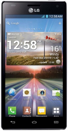 Смартфон LG Optimus 4X HD P880 Black - Видное