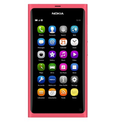 Смартфон Nokia N9 16Gb Magenta - Видное
