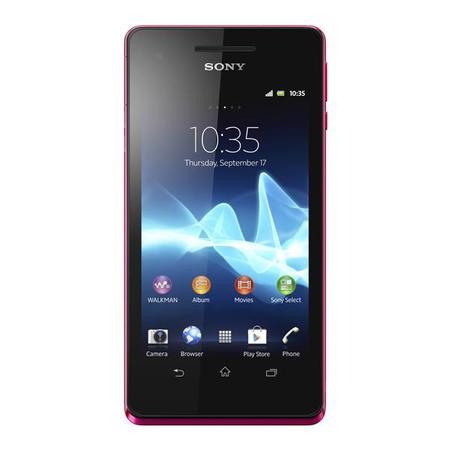Смартфон Sony Xperia V Pink - Видное