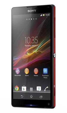 Смартфон Sony Xperia ZL Red - Видное