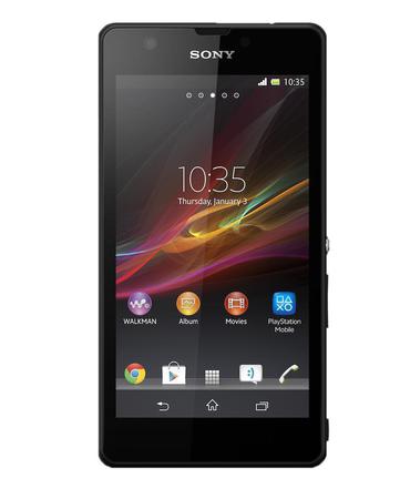 Смартфон Sony Xperia ZR Black - Видное