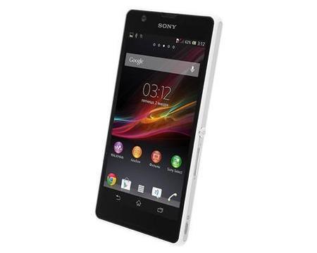 Смартфон Sony Xperia ZR White - Видное
